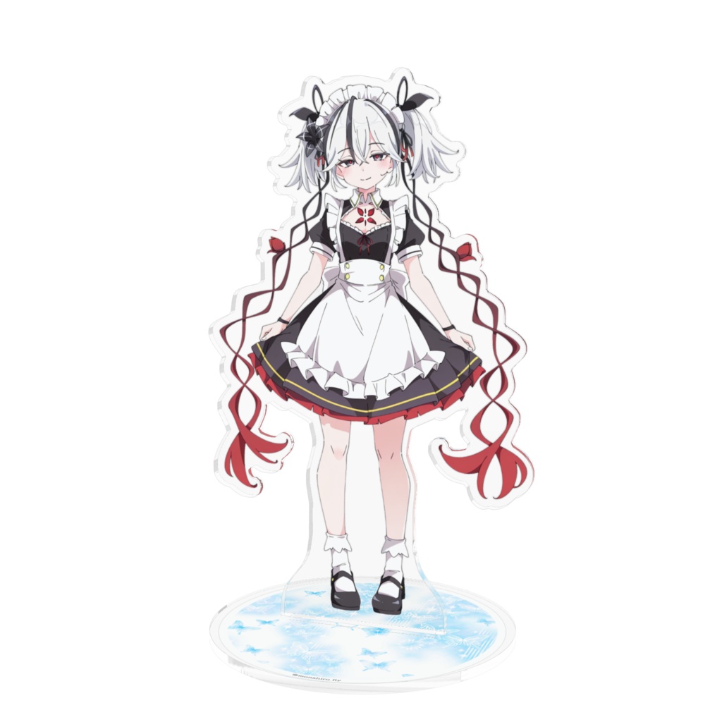 メイド ツバキ アクリルフィギュア - 160x160mm