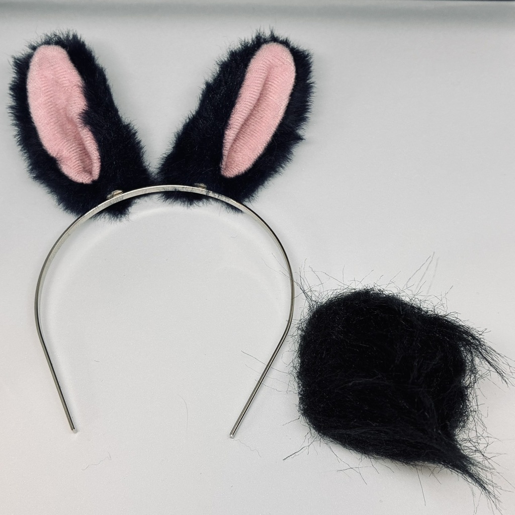 ケモなりきりセット（黒うさぎ）