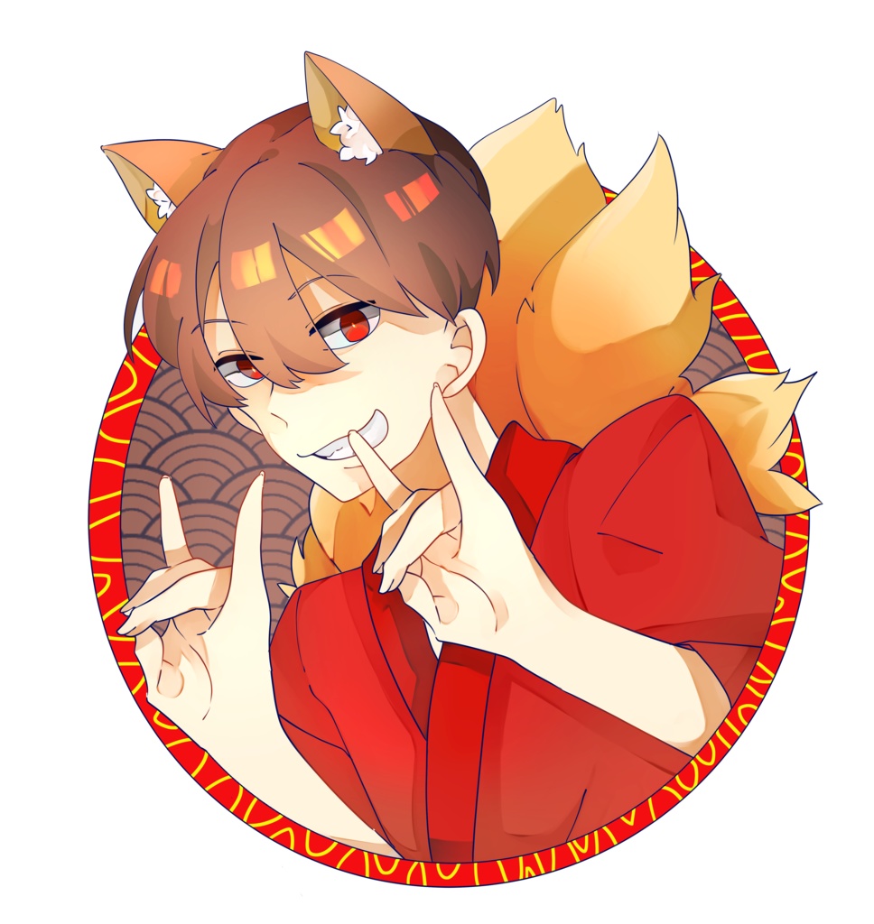 おそ松狐アクキー