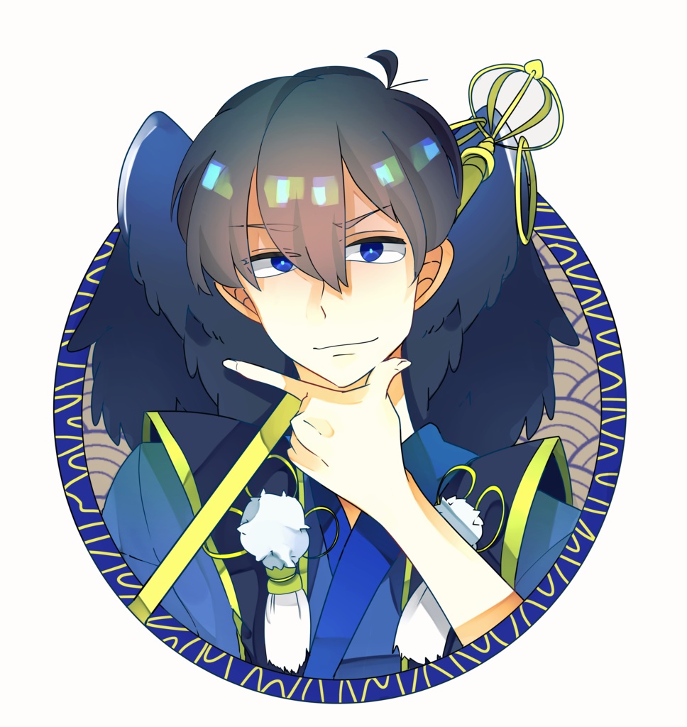 カラ松天狗アクキー