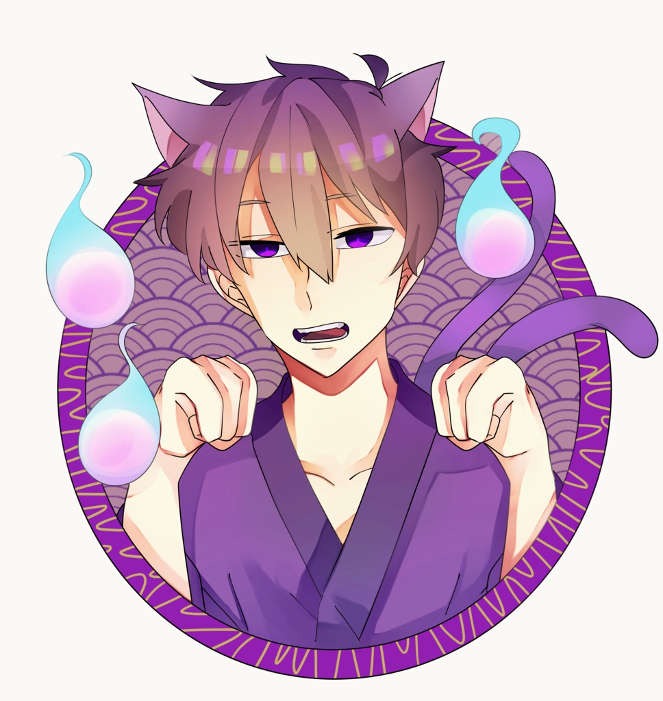 一松猫又アクキー