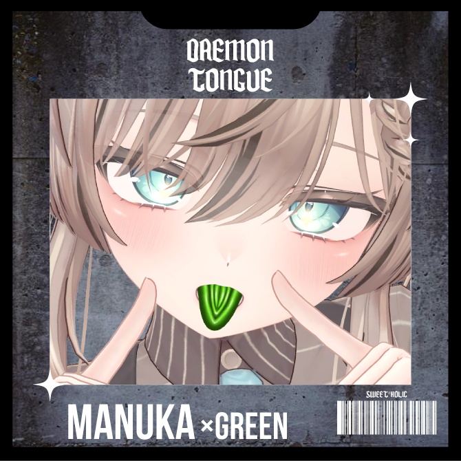 【4アバター対応】✟Daemon tongue✟ #SH_texture