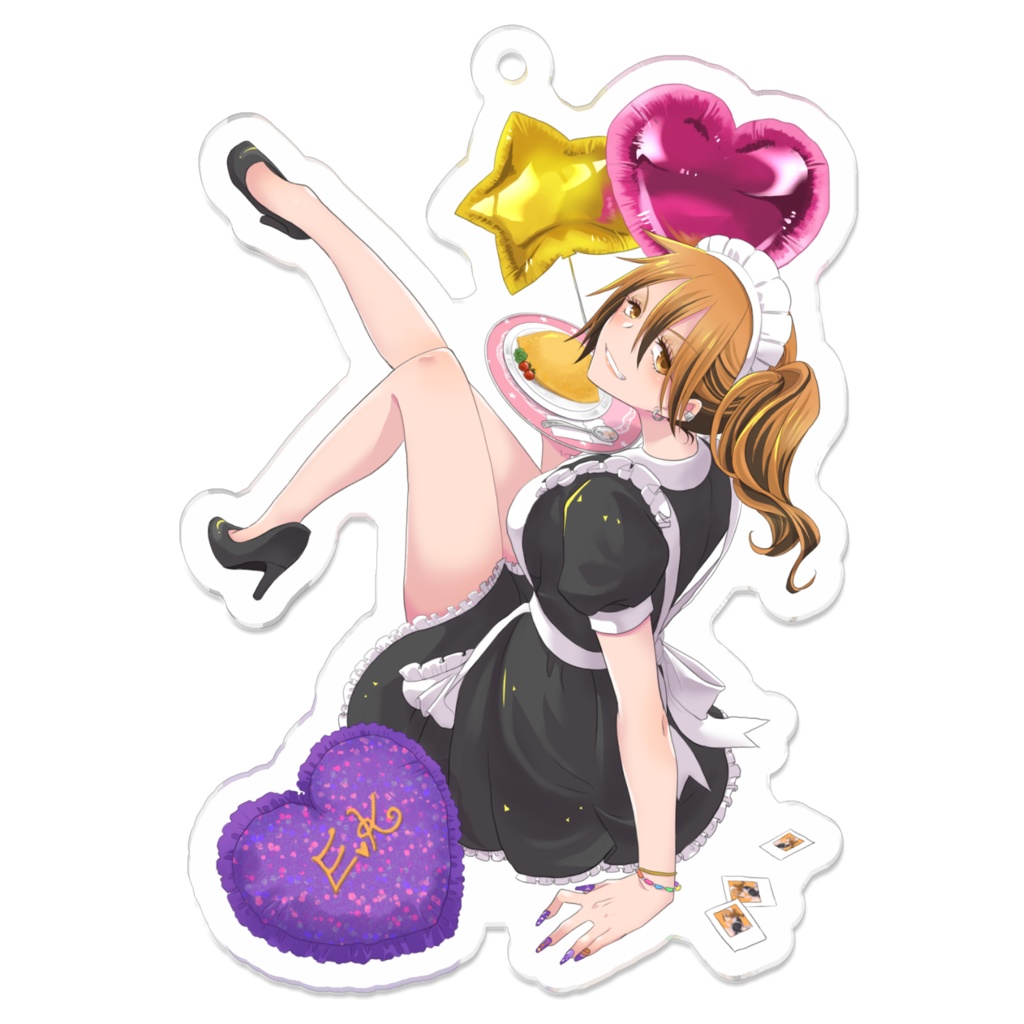 ギャルメイド アクリルキーホルダー