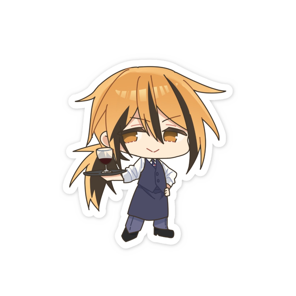 影次エイジSDキャラ スマホステッカー