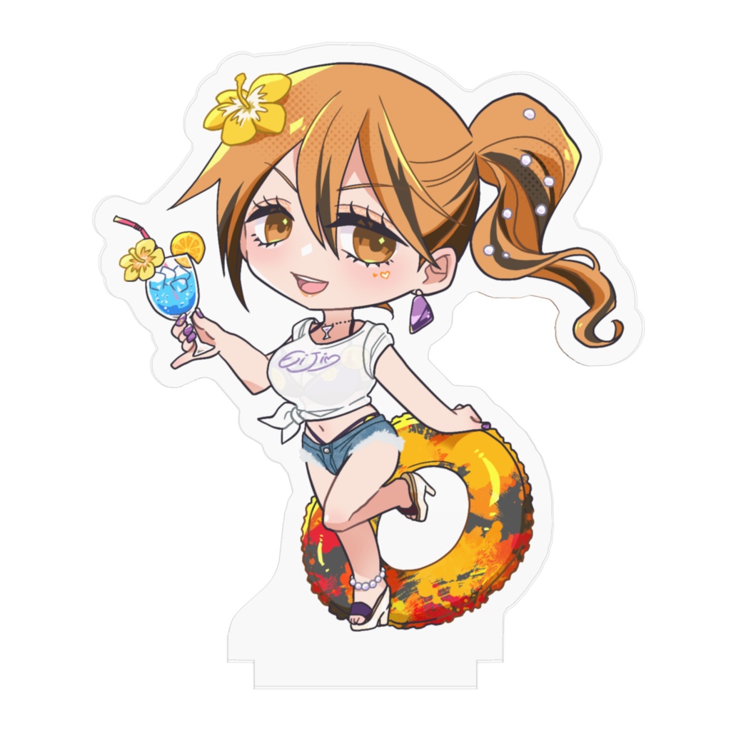 2025夏SDキャラ(ギャル)夏服version アクリルスタンド