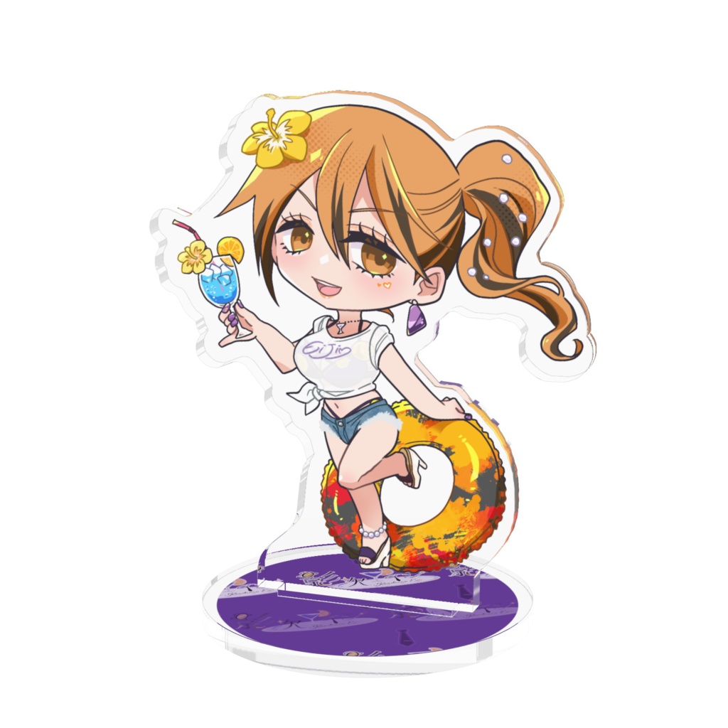 2025夏SDキャラ(ギャル)夏服version アクリルスタンド