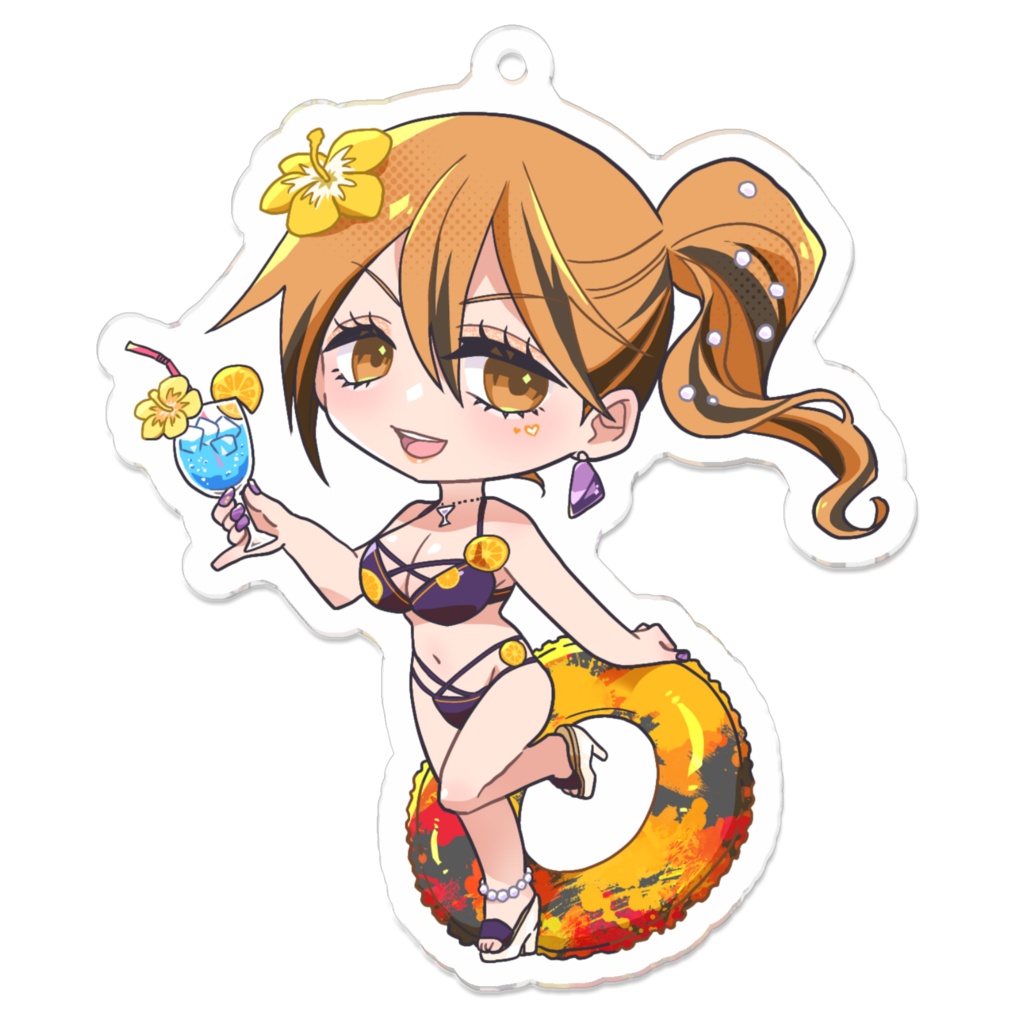 2025夏SDキャラ(ギャル) アクリルキーホルダー