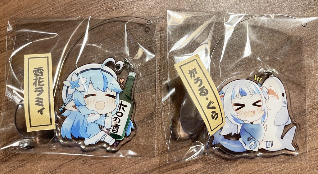 ぐらちゃん・ラミィちゃんアクリルスイング