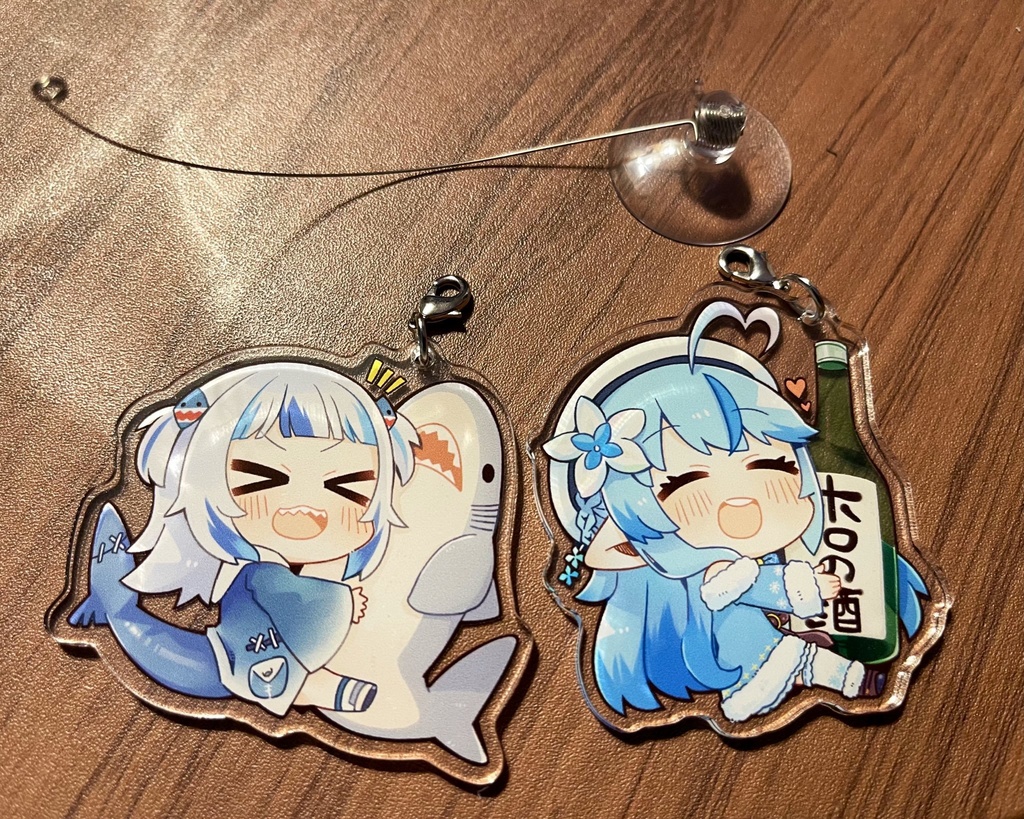 ぐらちゃん・ラミィちゃんアクリルスイング