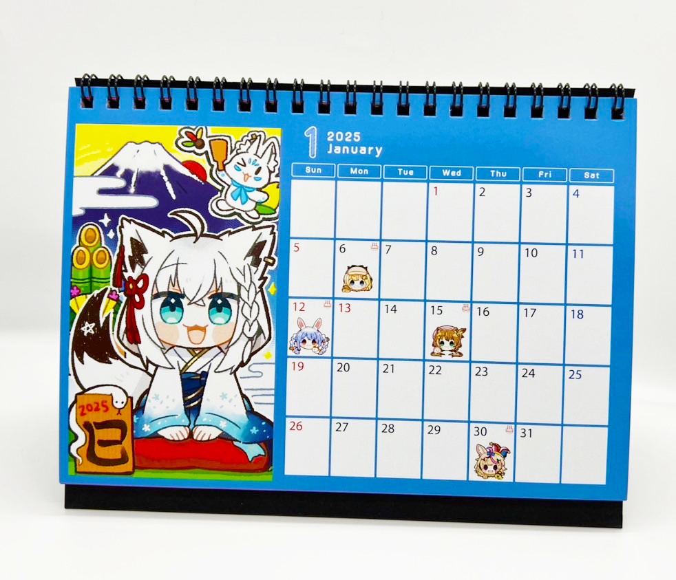 【C105】holocalendar2025