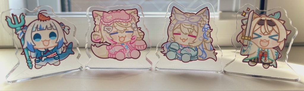 自立ミニアクリルスタンド&ミニステッカーセット