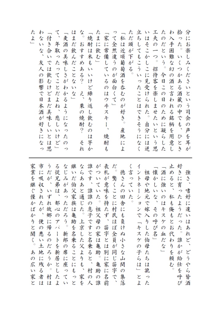 天蛙如水ーあるペロリストの酒記6ー