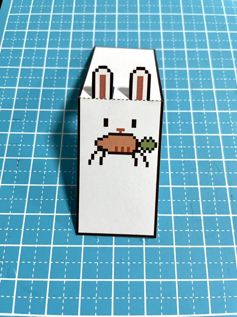 【無料有】ドット絵うさぎしおり