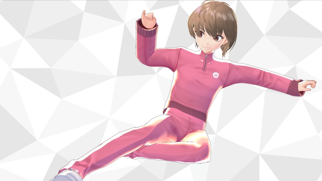 【VRoid texture】カラージャージ 5色 上下セット 【OYASUMI】