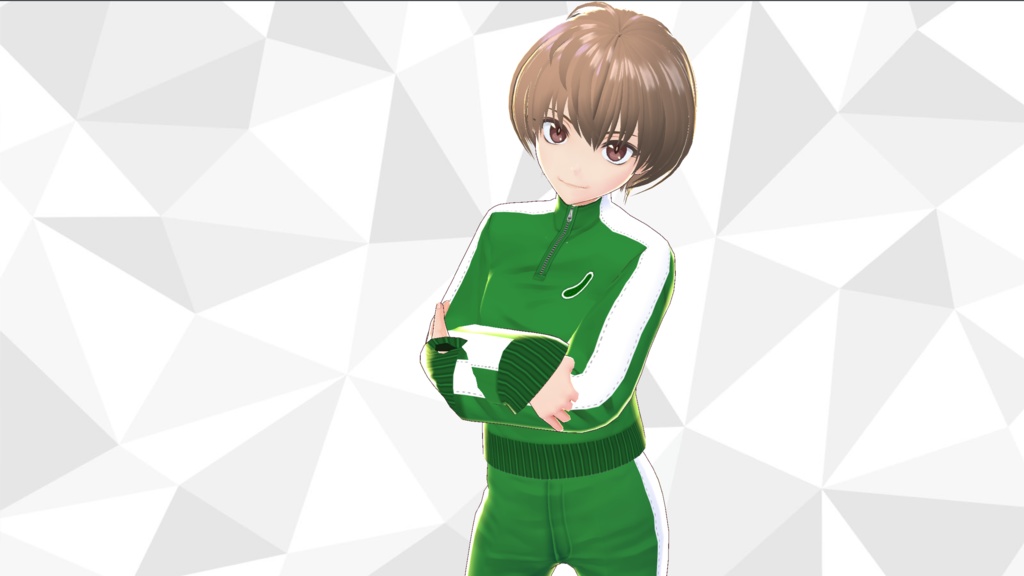 【VRoid texture】カラージャージ 5色 上下セット 【OYASUMI】