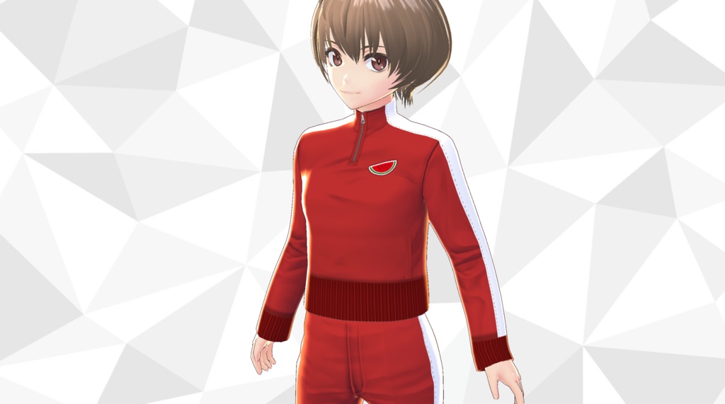 【VRoid texture】カラージャージ 5色 上下セット 【OYASUMI】