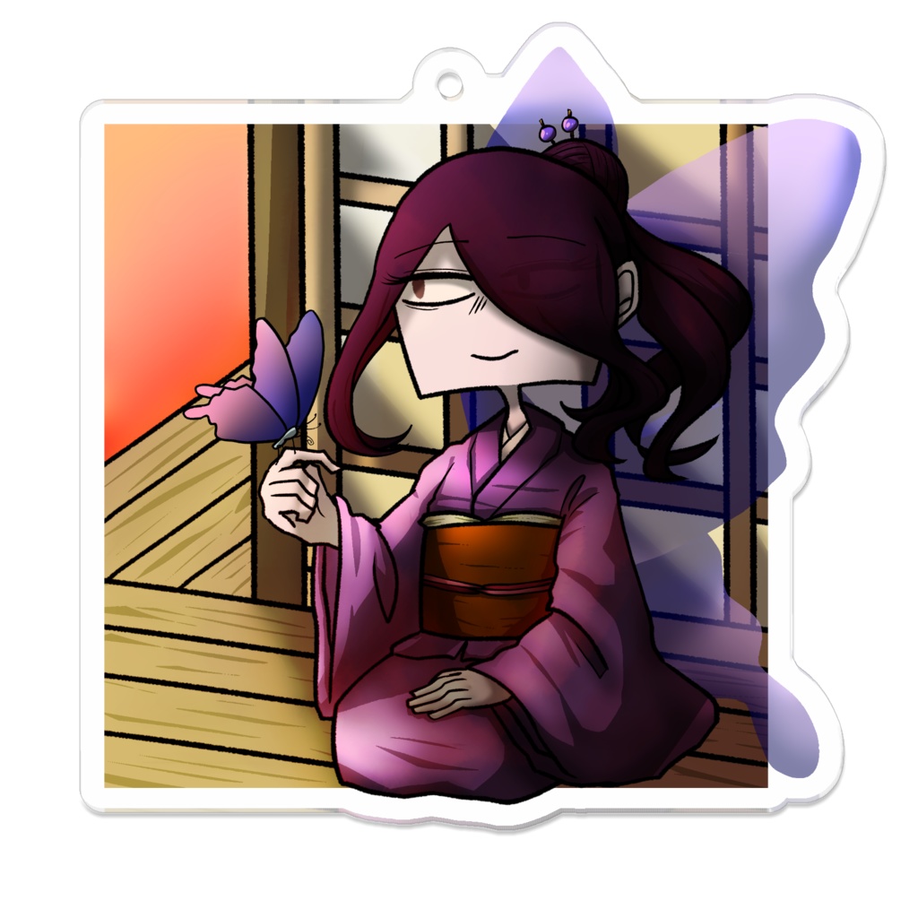 命魂生神アクリルキーホルダー「華夜 奏子」