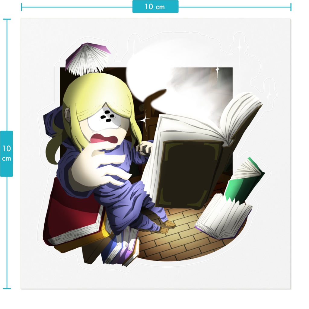 命魂生神ステッカー「ノレルリア・ユヲエクコ」