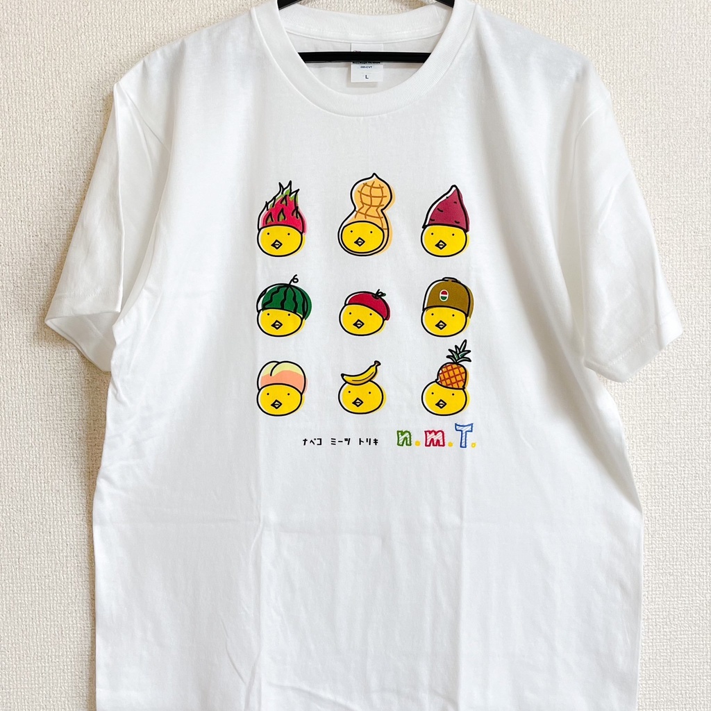 【Tシャツ/2カラー】ナベコミーツとりきの定番Tシャツ・キッズサイズもあるよ