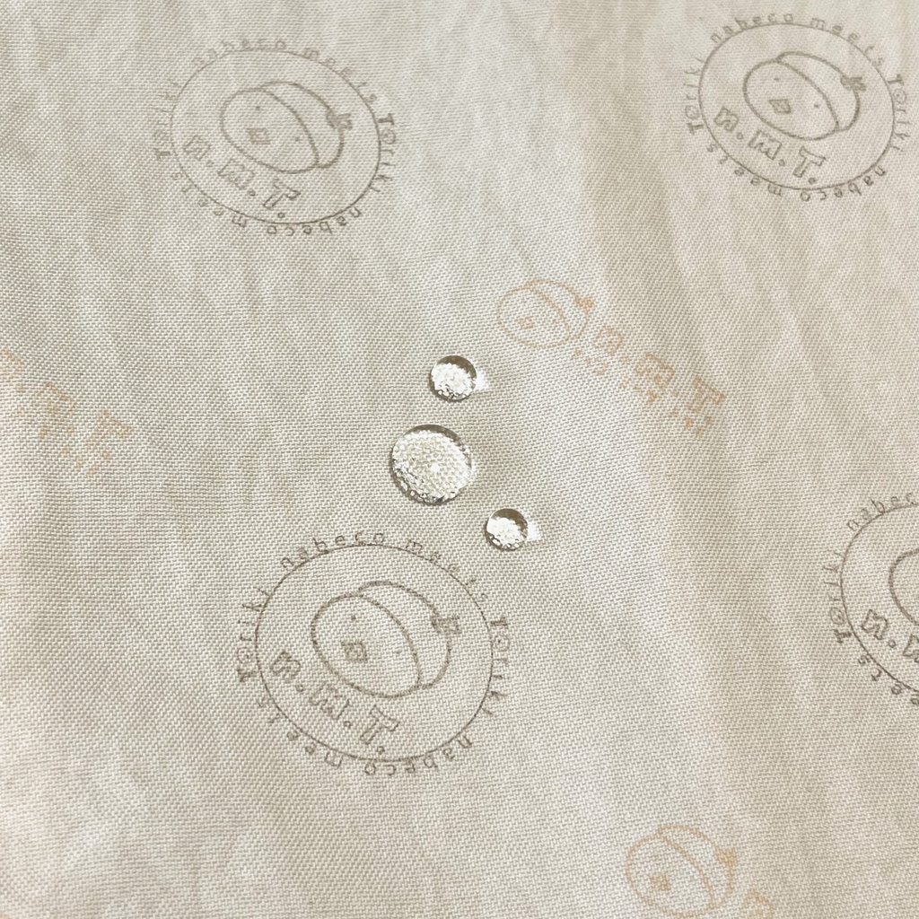 (ハンドメイド・2種)天然素材の折りたためるエコバック