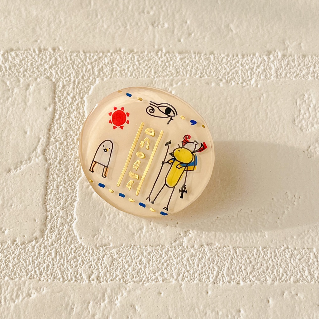 プラバンピンバッジ・ファンタジーなトリキ