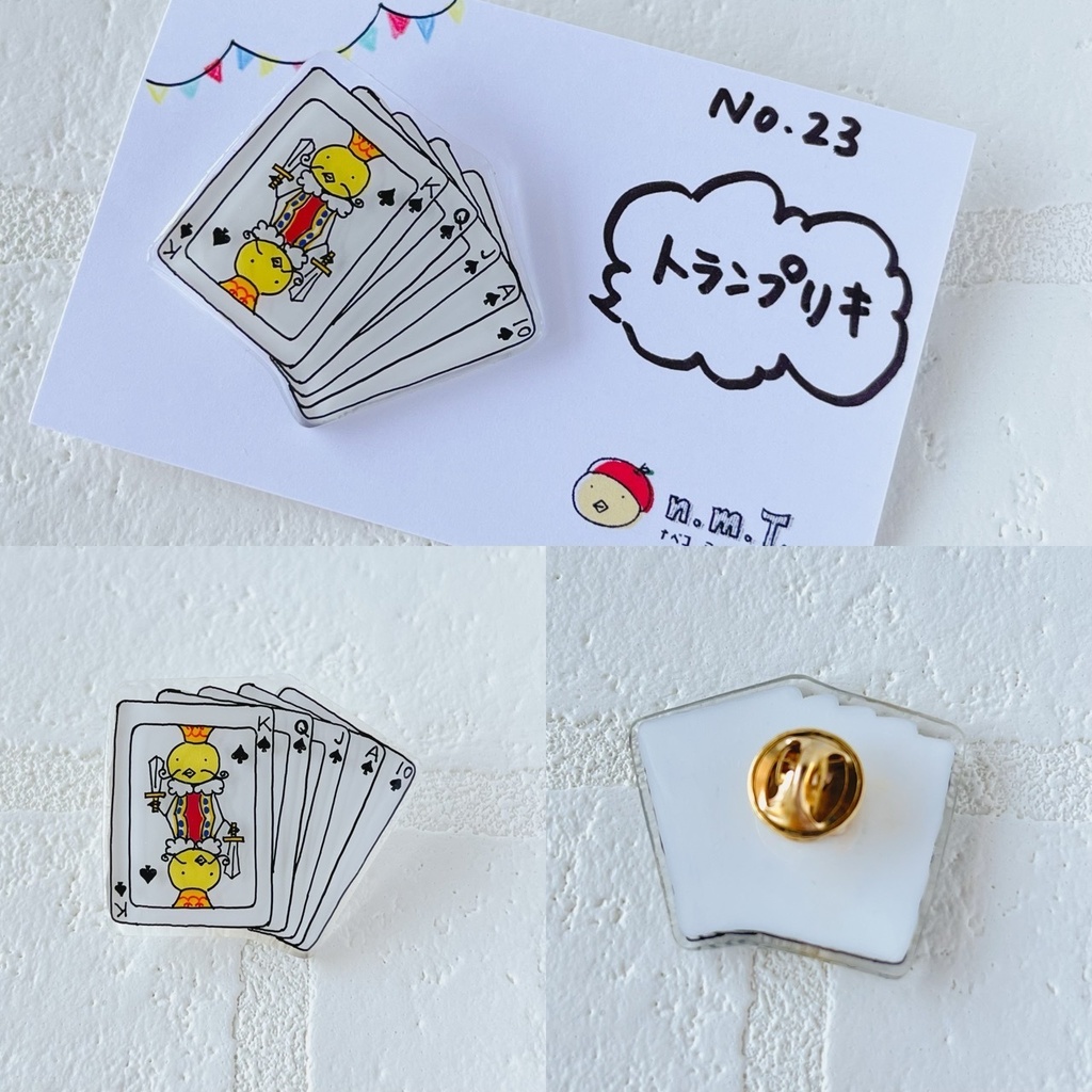【デザフェス58発表作品】プラバンピンバッチ