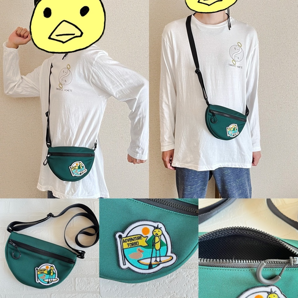 ハンドメイド・ポシェット/リバー&スキューバ