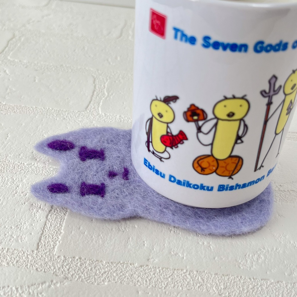 【6月の1個限定グッズ】主役交代?羊毛キャットコースター