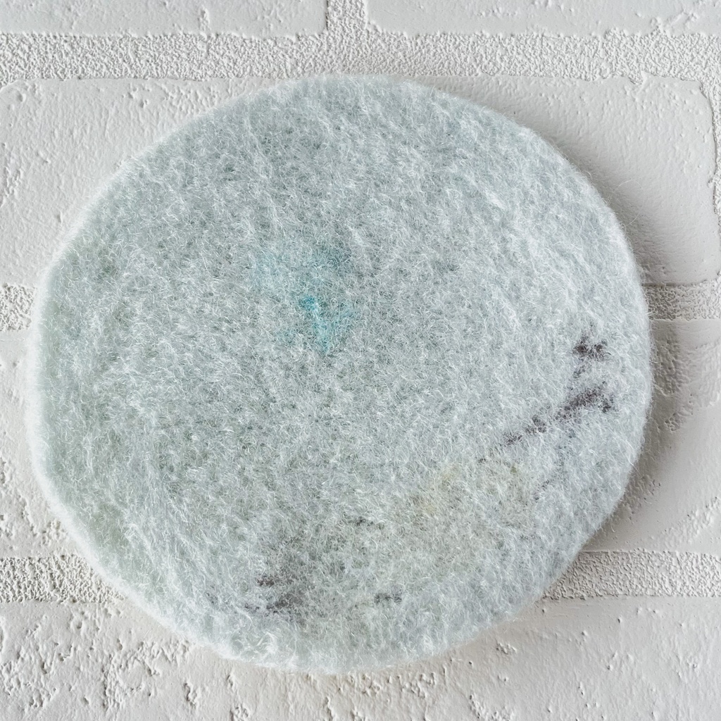 2.5次元!?こんもりとりきとおうちカフェ♪羊毛フェルトコースター