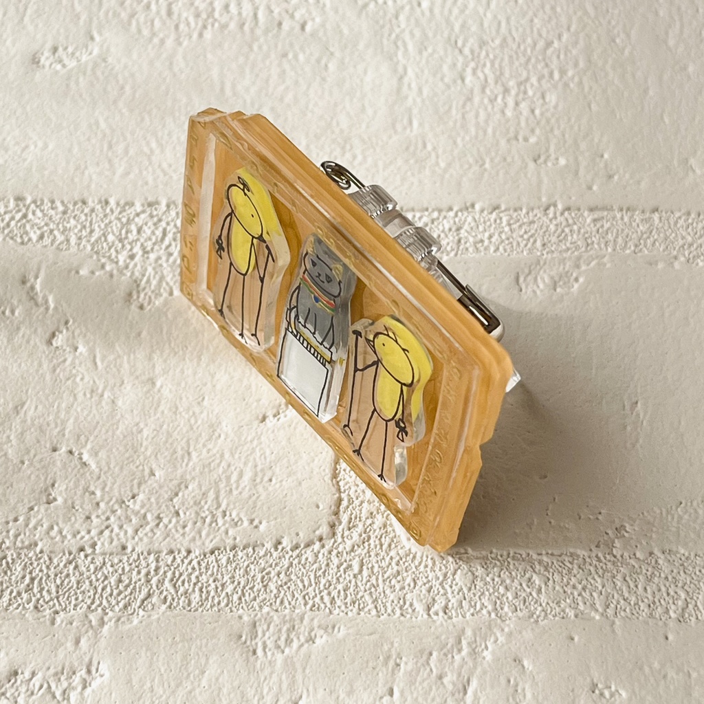 【10月!?の限定プラバンバッジ】古代とりき文明〜キャットとともに〜