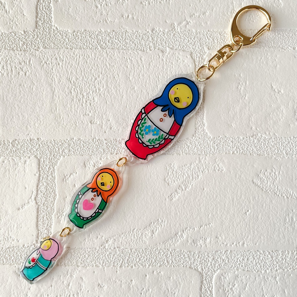 【12月の限定グッズ】暖かマトリョーシカトリキ