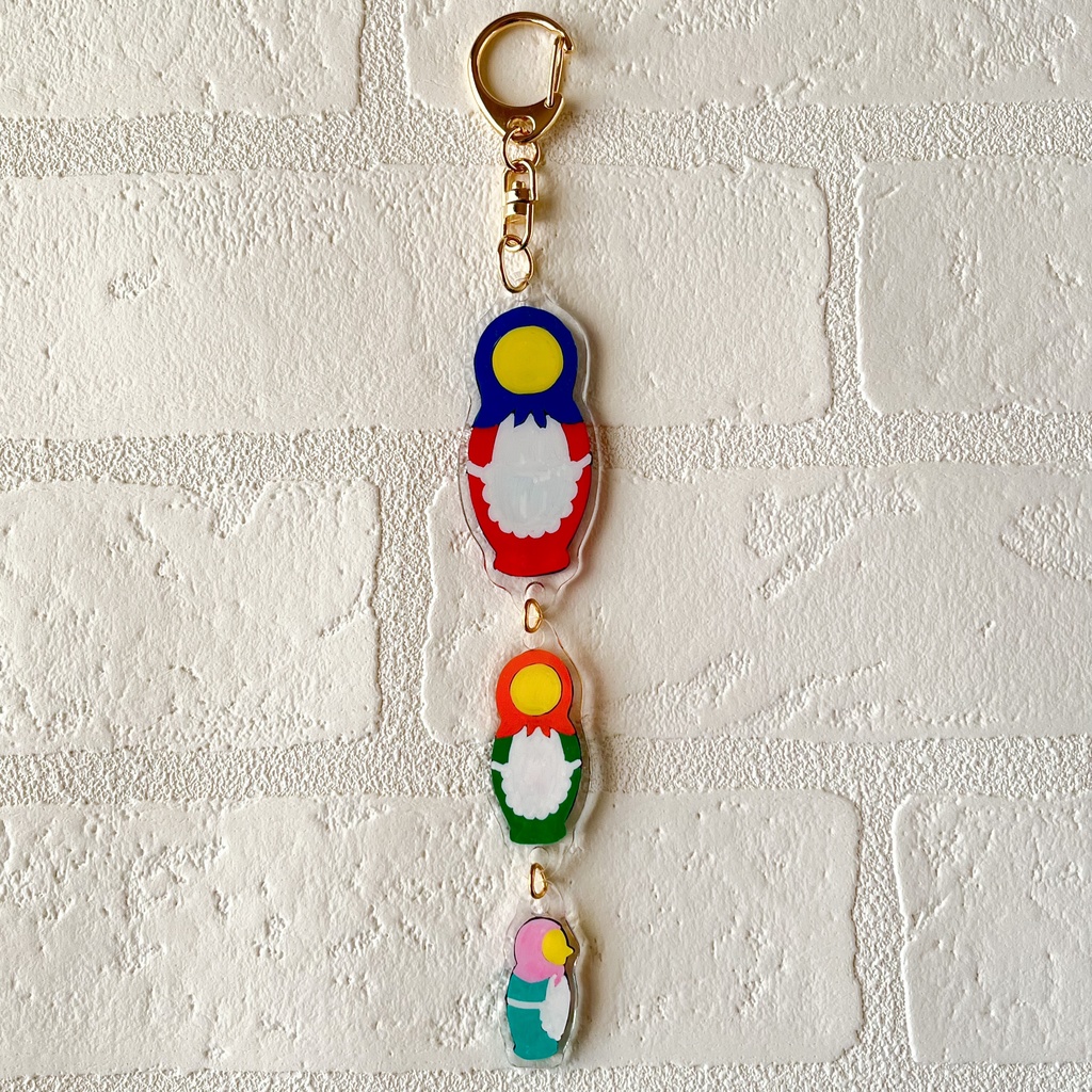 【12月の限定グッズ】暖かマトリョーシカトリキ