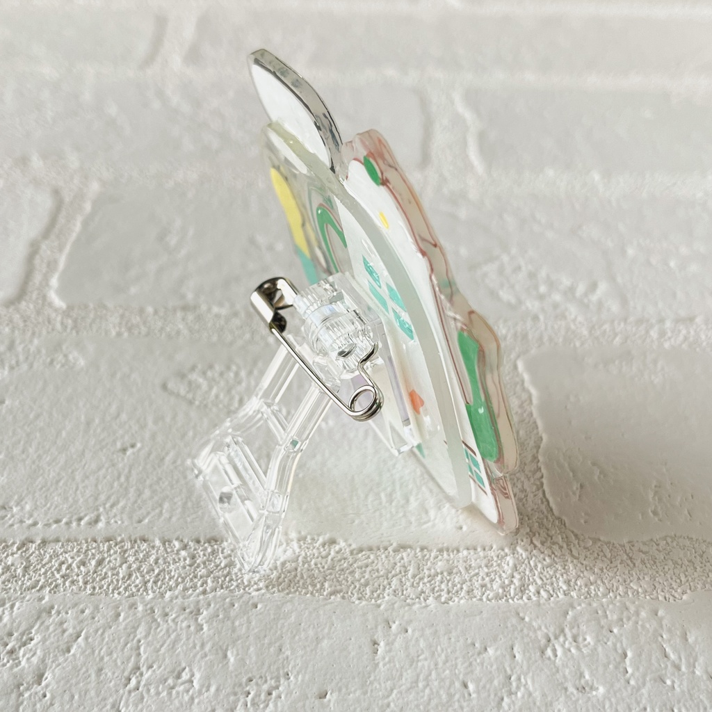 【1月!?の限定プラバンバッジ】喫茶ポッとりき〜看板キャットと営業中〜