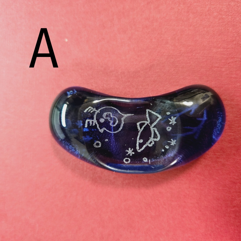 ハンドメイド箸置き ブルー