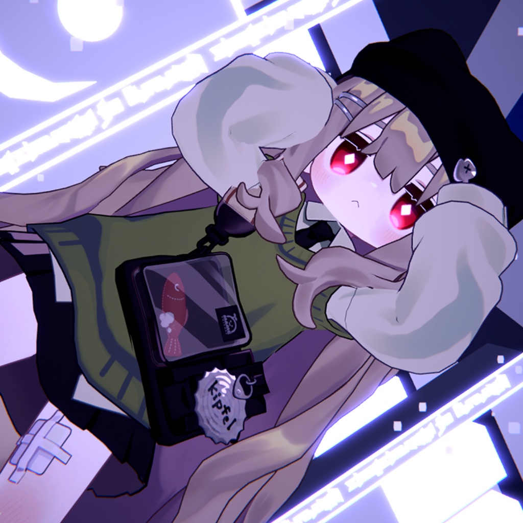 【キプフェル専用】Diamond Shape Eye Texture for Kipfel