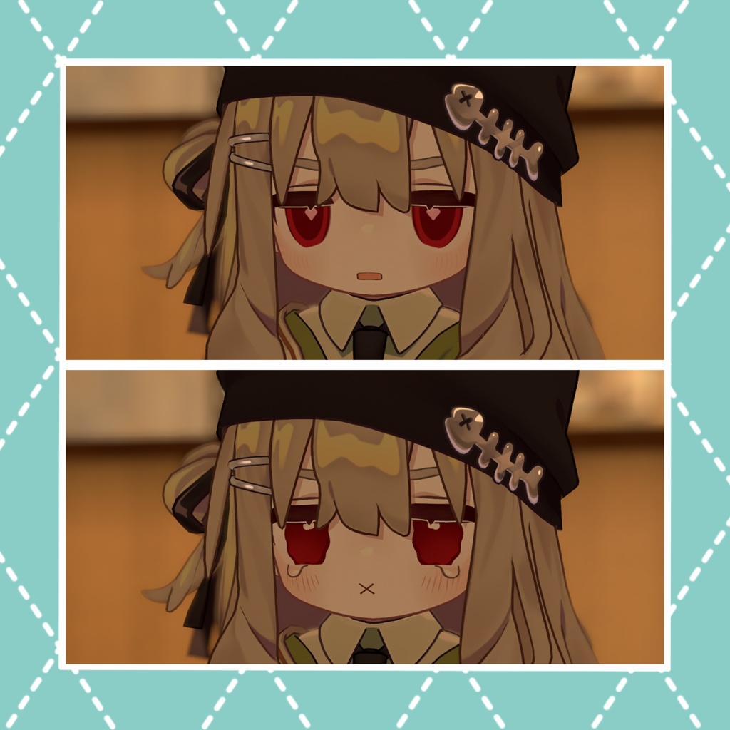 【キプフェル専用】Diamond Shape Eye Texture for Kipfel