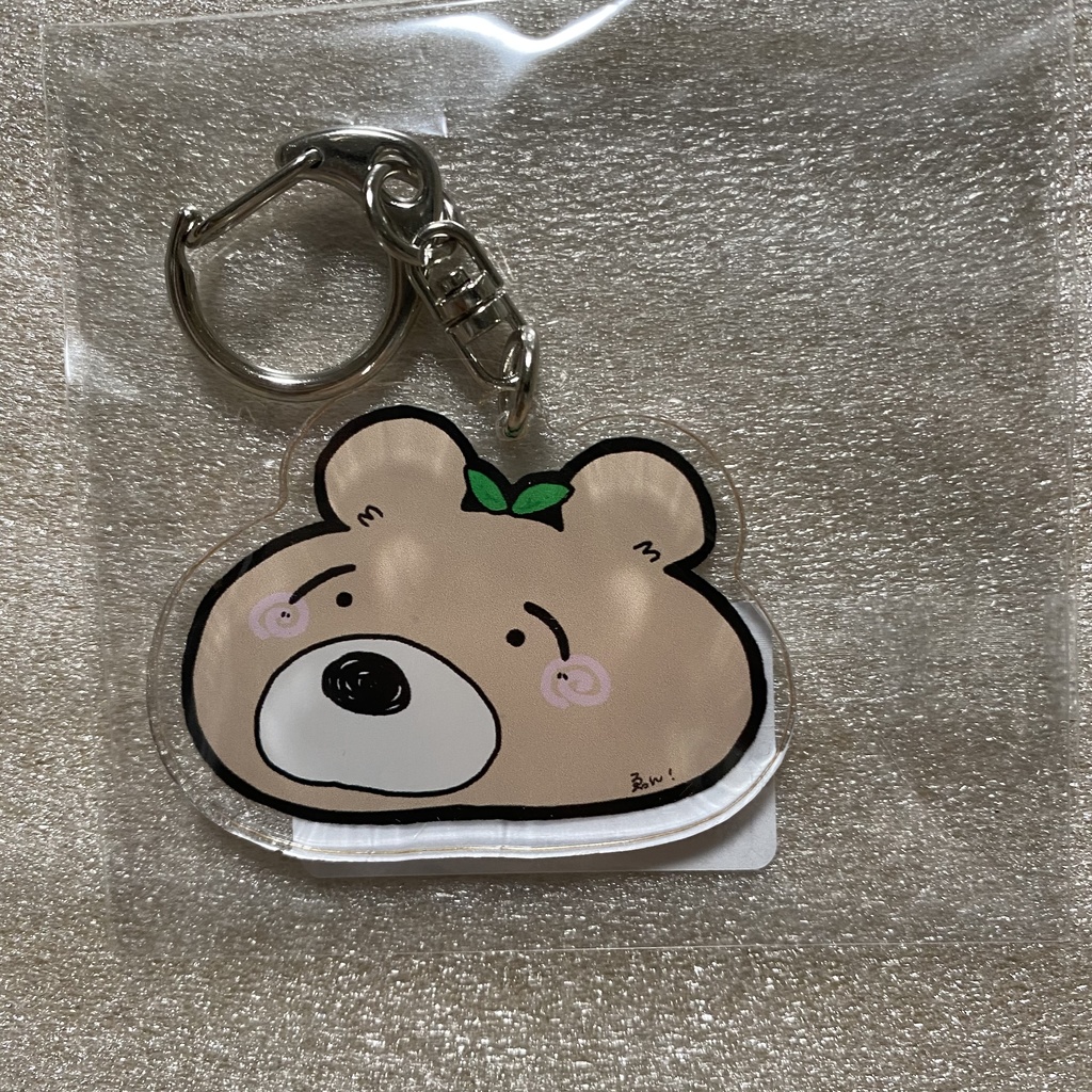 ゑんまくんおかおアクキー