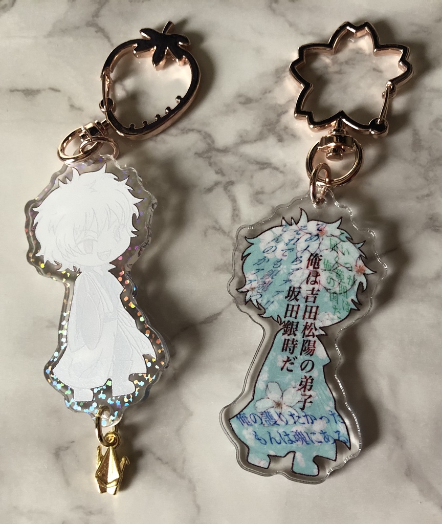 【非公式】銀魂 銀時 アクリルキーホルダー
