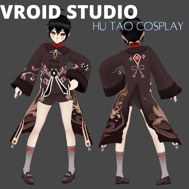 [VRoid] Hu Tao Cosplay