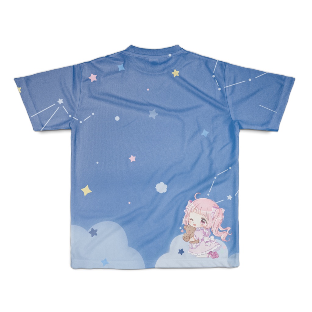 【~12月末まで】るぅるのフルグラフィックTシャツ 4サイズ展開- 両面印刷