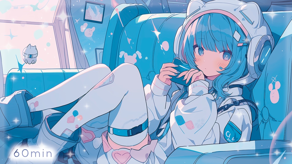【無料】ぽっぷでしっとりかわいい「ゆめ宇宙」【フリーBGM】