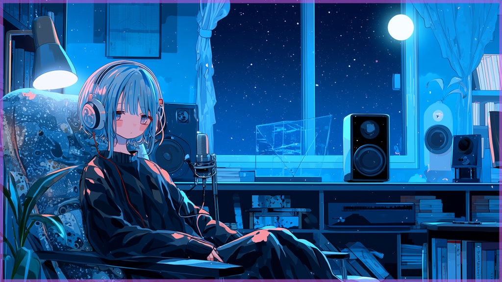 【無料】なんか落ち着くかわいい音楽「真夜中のよりみち」【フリーBGM】