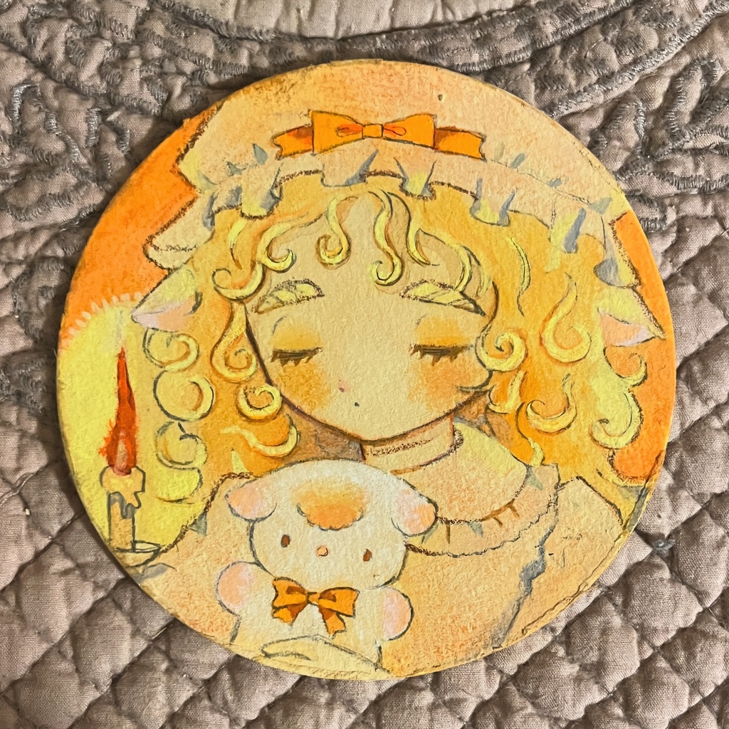 ミニ原画 ねむりの国へ
