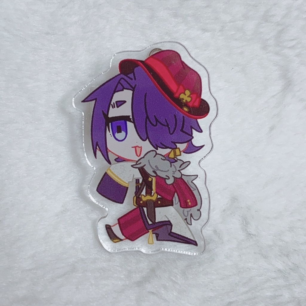 ♣ひっつきアクリルバッジ 