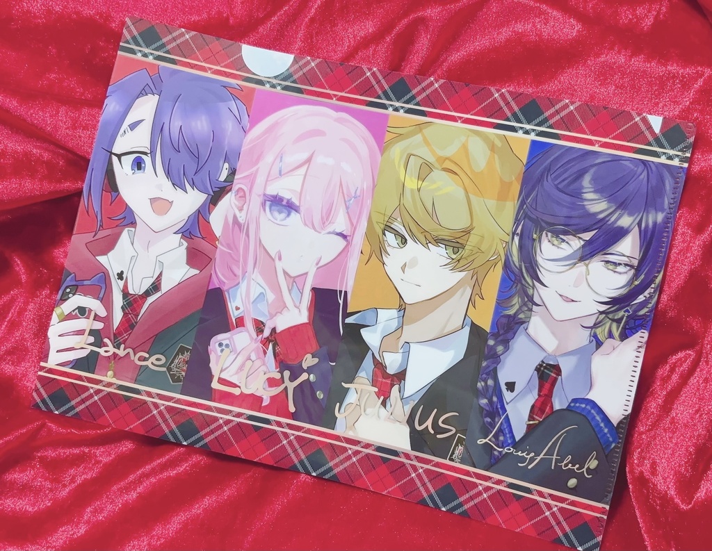 学パロクリアファイル