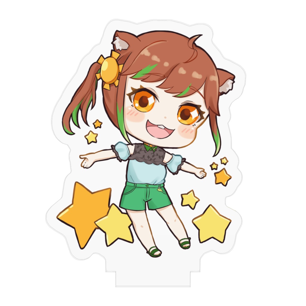 ミニもる初のアクリルフィギュア