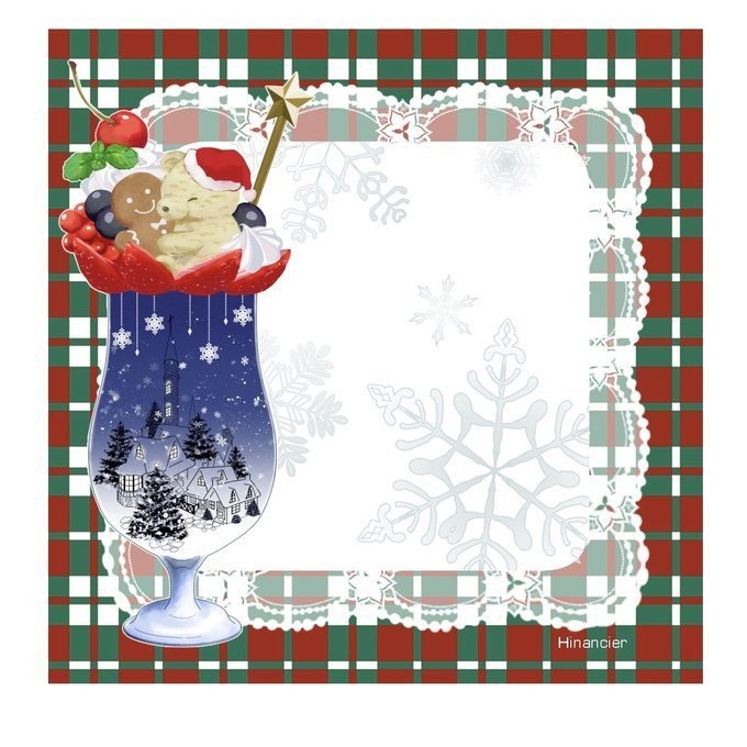 ヒナンシェクリスマス_メモ用紙(チェックver.)のみ