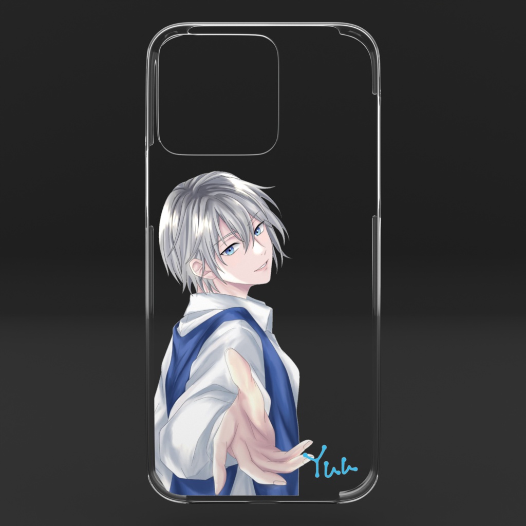クリアiPhoneケース各機種(カラーver.)