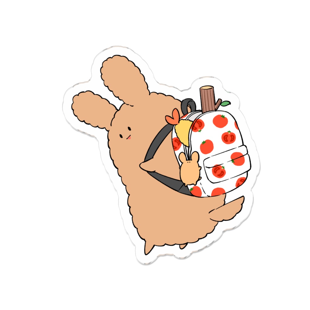 大熊老師のアクリルバッジ~のろいのそうび~