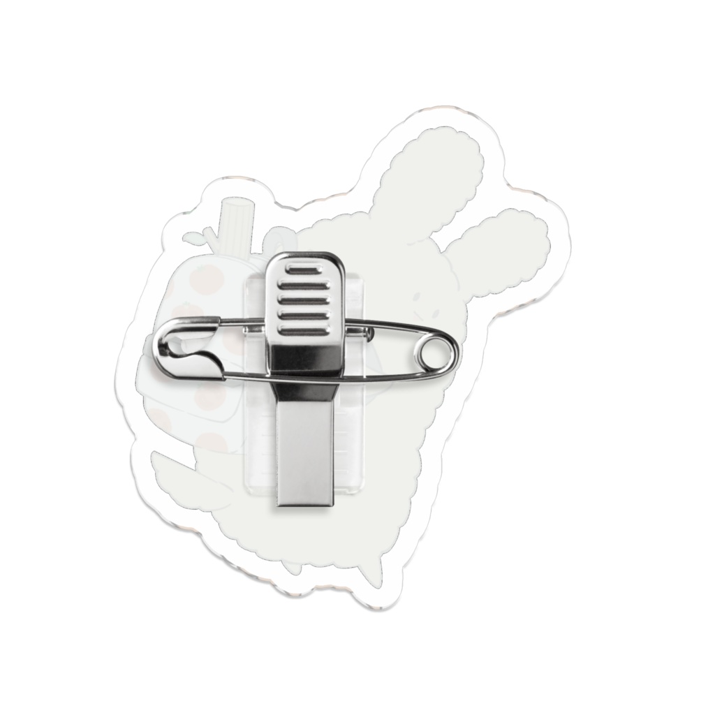 大熊老師のアクリルバッジ~のろいのそうび~